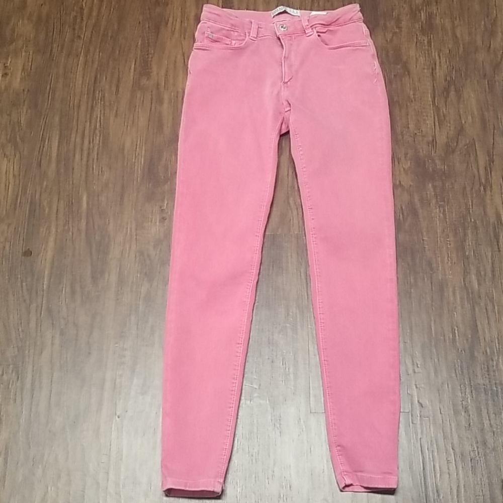 Pink Skinny Jeans